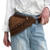 KPYWZER Thigh Drop Leg Bag for Women Men Fanny Pack Renaissance Faire Festival Lace Waist Bag Utility Hip Belt Waist Bags Womens Travel Outdoors Brown view 2