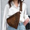 KPYWZER Thigh Drop Leg Bag for Women Men Fanny Pack Renaissance Faire Festival Lace Waist Bag Utility Hip Belt Waist Bags Womens Travel Outdoors Brown view 3