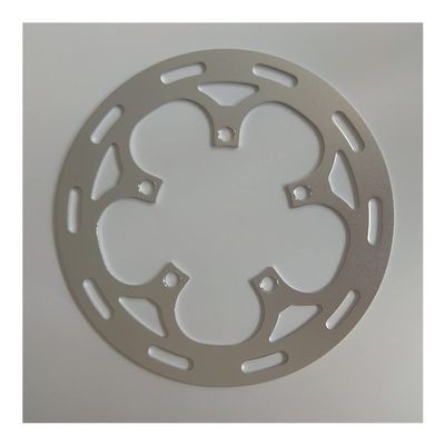 MYEEI 110 BCD Silvery Chain Wheel Guard Road Bicycle Protect Cover Support Folding Bike Chainring 38T 39T (Color : 50T)