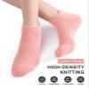 Breslatte Grip Socks Pilates Socks with Grips for Women Non Slip Grippers No Slip Womens 3pairs blackredgrey view 3