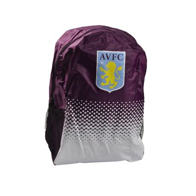 Aston Villa F.C. Backpack Official Merchandise, White, Approx 40cm x 30cm x 14cm, White, Approx 40cm x 30cm x 14cm