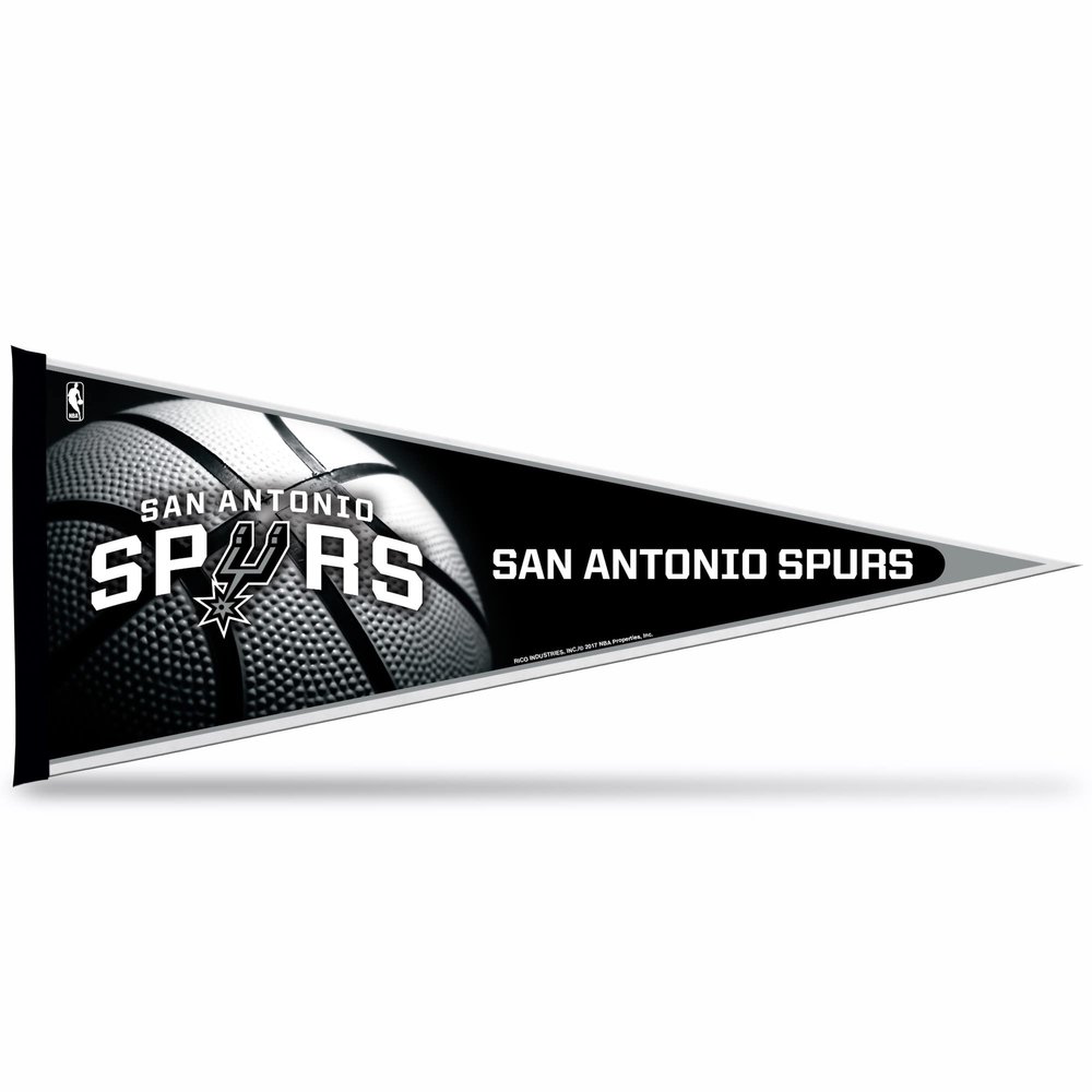 San Antonio Spurs Felt Pennant 12x30