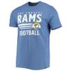 47 Men's Royal Los Angeles Rams Rider Franklin T-Shirt view 2