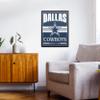 foco NFL Metal Tacker Wall Sign view 3