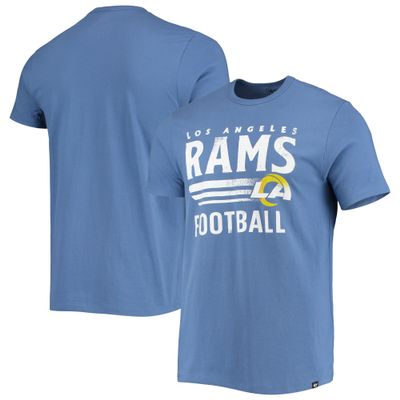 47 Men's Royal Los Angeles Rams Rider Franklin T-Shirt