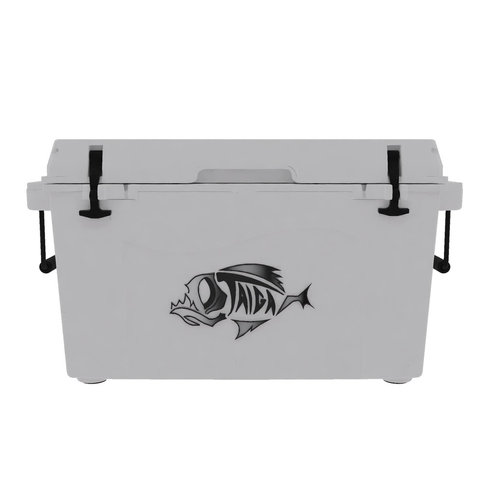 Taiga Coolers Original Hard Cooler, 55 Quart, White, 1 Count