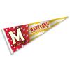 Maryland Terrapins Nation USA Stars and Stripes Pennant Pennant Banner Flag view 1