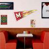 Maryland Terrapins Nation USA Stars and Stripes Pennant Pennant Banner Flag view 3