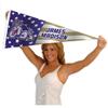 James Madison Dukes Nation USA Stars and Stripes Pennant Pennant Banner Flag view 4