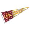 Iowa State Cyclones Nation USA Stars and Stripes Pennant Pennant Banner Flag view 1