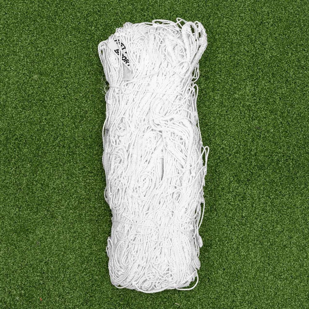 FORZA 16ft x 7ft Soccer Net - Single or Pair | Replacement Soccer Goal Net for 16x7 Goals | White Mesh Net for Junior & Adult Soccer [Net Only] (Pair of Nets [2X])