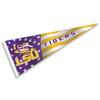 Louisiana State LSU Tigers Nation USA Stars and Stripes Pennant Pennant Banner Flag view 1