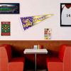 Louisiana State LSU Tigers Nation USA Stars and Stripes Pennant Pennant Banner Flag view 3