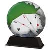 Cards Trophy Full Color Printed 5/16" Thick Acrylic Stunning Award 3 Sizes 5"-6 1/4" view 1