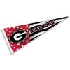 Georgia Bulldogs Nation USA Stars and Stripes Pennant Pennant Banner Flag view 1