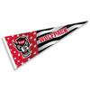 North Carolina State Wolfpack Nation USA Stars and Stripes Pennant Pennant Banner Flag view 1