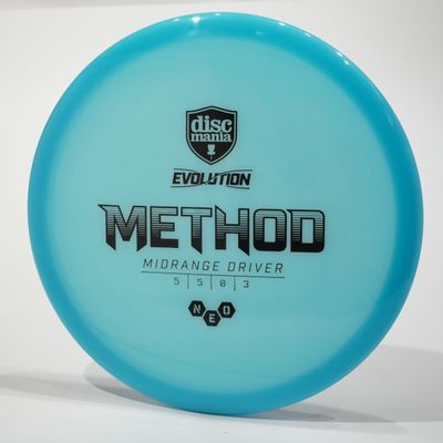 Discmania Evolution Neo Method Disc Golf Midrange Disc, Pick Color/Weight [Stamp & Exact Color May Vary] Blue 177-179 Grams