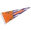 Clemson Tigers Nation USA Stars and Stripes Pennant Pennant Banner Flag view 1