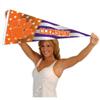 Clemson Tigers Nation USA Stars and Stripes Pennant Pennant Banner Flag view 4