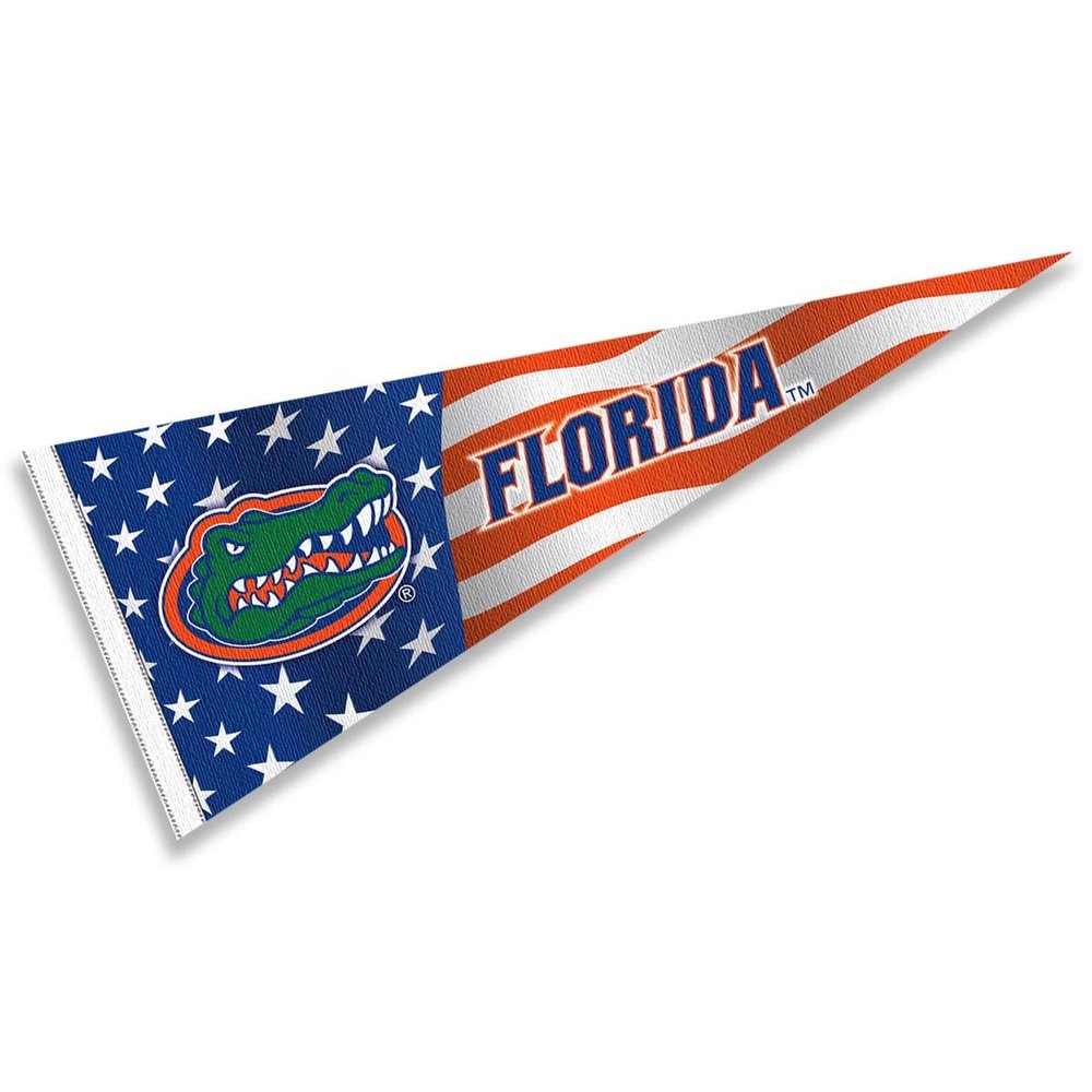 Florida Gators Nation USA Stars and Stripes Pennant Pennant Banner Flag