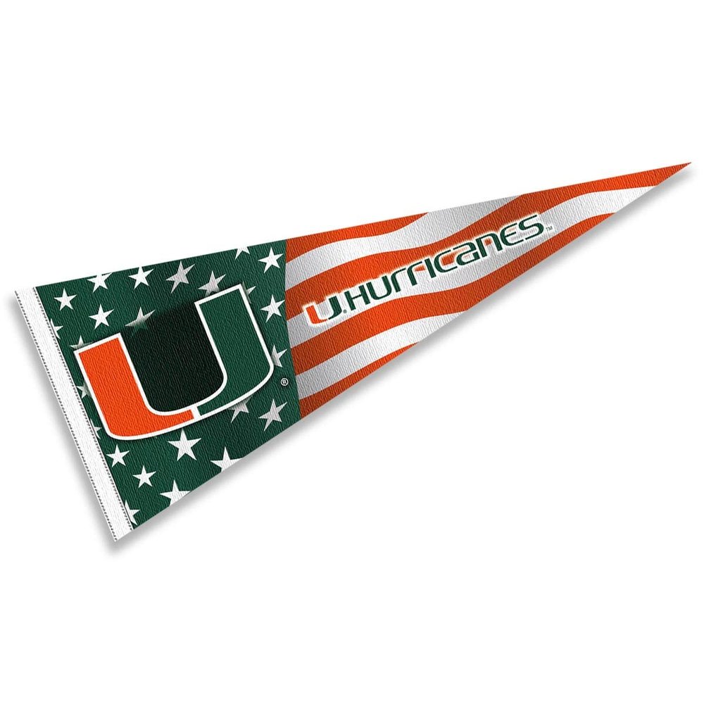 Hurricanes Nation USA Stars and Stripes Pennant Pennant Banner Flag