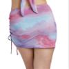 BCBGeneration Women's Standard Adjustable Cover Up Skirt, Multi, X-Large view 3
