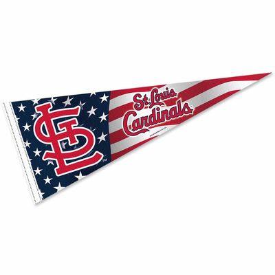 Cardinals Nation USA Stars and Stripes Pennant Full Size Pennant Flag