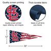 Cardinals Nation USA Stars and Stripes Pennant Full Size Pennant Flag view 2