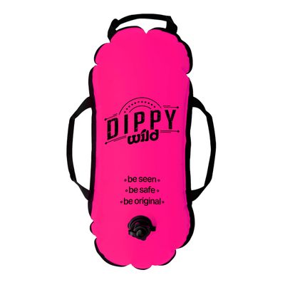 Wild Swim Buoy for Open Water Swimmers | Waterproof Tow Float Swim Bubble for Adults | Triathlon Buoy Float | Swimmer Gear | Wild Swimming Accessories
