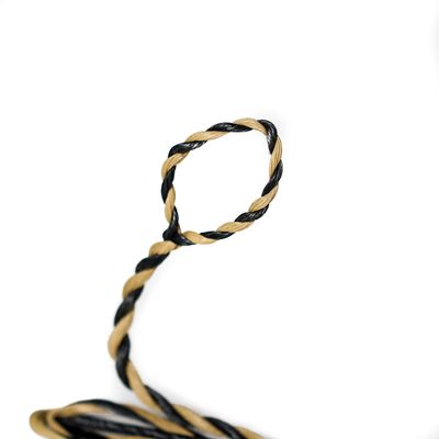 Shatterproof Archery D-97 Recurve Bowstring (Tan/Black, 56" Actual Bowstring Length)