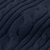 Gymboree Boys and Toddler Long Sleeve Cable Knit Shawl Sweater, Blue, 7 view 2