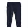 Gymboree Girls and Toddler Fleece Jogger Sweatpants, Navy Slate, 2T