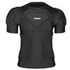 TOUYR Men's Padded Compression Shirt and Pants Training Vest Sleeveless T-Shirt and Short Set Ribs Back Thighs and Buttocks Elbow Knee Protector - Football Soccer Basketball Hockey Protective Gear view 2