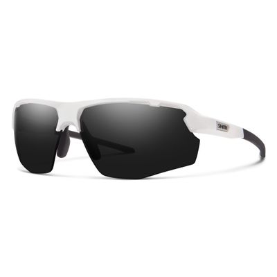 SMITH Resolve Sunglasses  Performance Sports Sunglasses with Wrap around Fit for Cycling, Running, Baseball, Golf  for Men & Women  White + ChromaPop Black