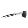 SMITH Resolve Sunglasses  Performance Sports Sunglasses with Wrap around Fit for Cycling, Running, Baseball, Golf  for Men & Women  White + ChromaPop Black view 3