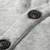 Gymboree Boys and Toddler Long Sleeve Zip Up Hoodie and Cardigan Sweaters, Heather Grey, 6 view 2