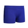 Linjinx Girls Boy-Cut Low Rise Activewear Dance Booty Shorts for Yoga Sports Workout Tumbling Athletic Gymnastics Blue 10 Years view 2