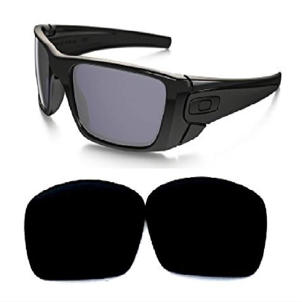 Galaxy Replacement lenses For Oakley Fuel Cell Polarized 100% UVAB (Black)