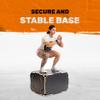 Bells of Steel Plyo Box Plyometric Box, 3-in-1, Anti-Slip, Wooden Step up Box for Workout, Jumps, Squats, Step-Ups, Knee-ups - 16in x 14in x 12in view 3