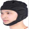 Soft Shell Rugby 7v7 Football Helmet Foam Padded Scrum Cap Headgear Autism Safety Bump Hat Head Support Protector Adjustable Flag Football Soccer Goalie Helmet for Youth Kids Adults view 2
