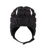 Soft Shell Rugby 7v7 Football Helmet Foam Padded Scrum Cap Headgear Autism Safety Bump Hat Head Support Protector Adjustable Flag Football Soccer Goalie Helmet for Youth Kids Adults view 4