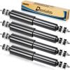 Dewkake EZGO TXT Front and Rear Shocks Absorbers for 1994-Up Golf Cart, 4PCS, OEM # 70928-G01, 76418-01 view 1