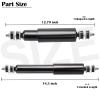 Dewkake EZGO TXT Front and Rear Shocks Absorbers for 1994-Up Golf Cart, 4PCS, OEM # 70928-G01, 76418-01 view 4