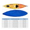 Universal Kayak Cover 420D Oxford Fabric Canoe Boat Storage Cover Waterproof UV Resistant Dust Protector,Blue,Fit 5.1m to 5.5m Kayak view 2