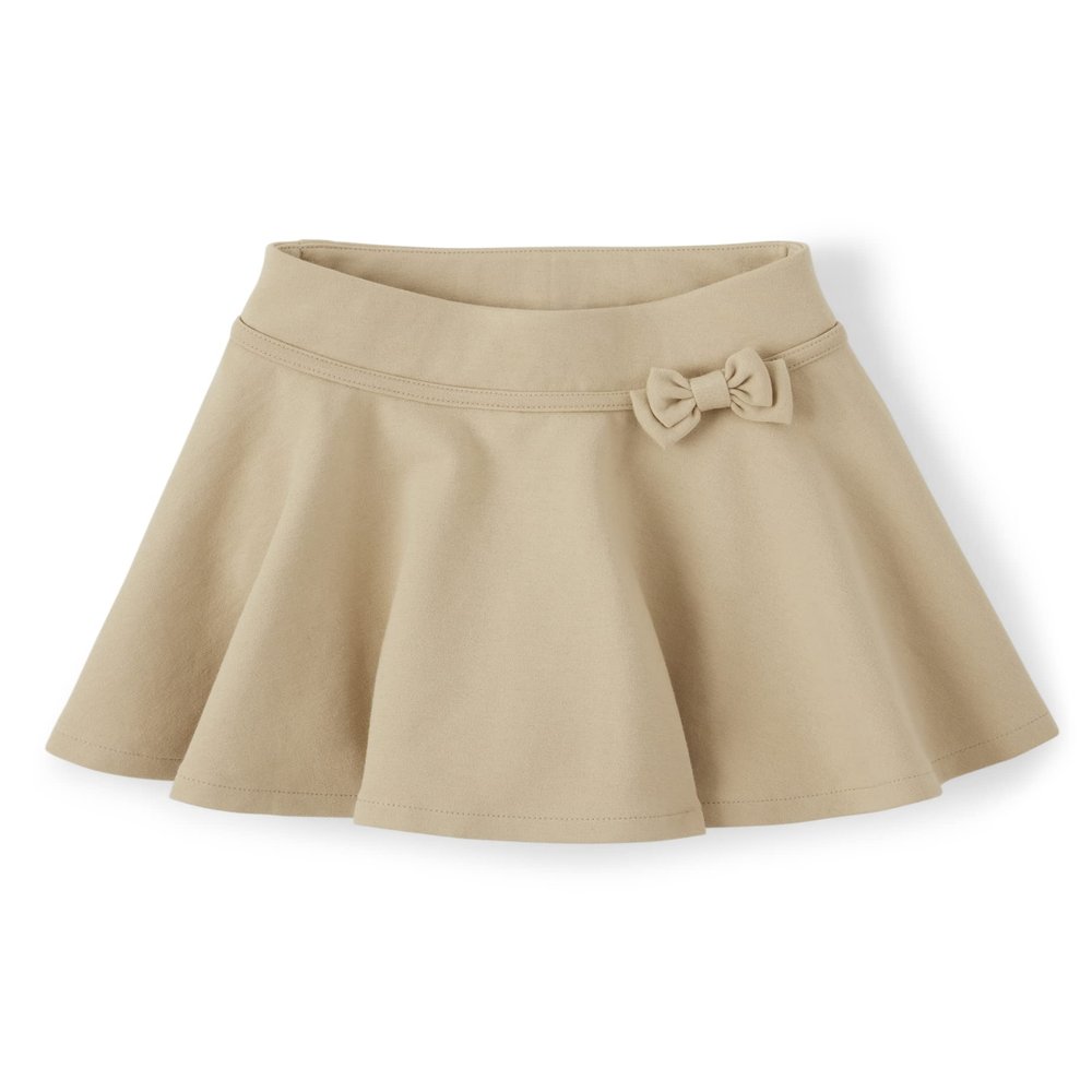 Gymboree Girls and Toddler Ponte Knit Skort, Sahara, 6