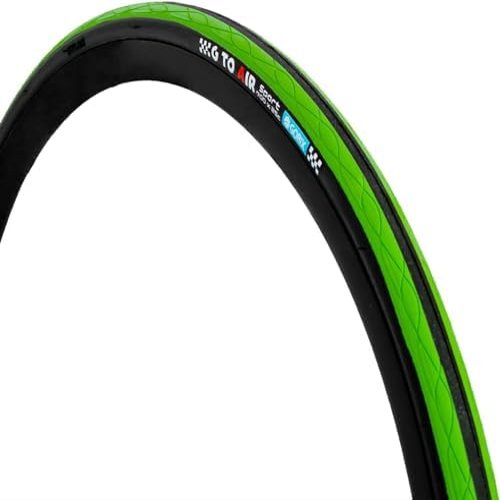 GORIX Road Bike Tire 70023C 25c 28C 32c 35c Cycling Bicycle (Gtoair) (BlackGreen(1 Tire), 70025c)