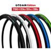 GORIX Road Bike Tire 70023C 25c 28C 32c 35c Cycling Bicycle (Gtoair) (BlackGreen(1 Tire), 70025c) view 4