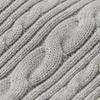Gymboree Boys and Toddler Long Sleeve Cable Knit Shawl Sweater, Grey, 5T view 2
