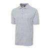 Mens Polo Shirts Goat Animal Embroidered Shrot Sleeve Polo Shirts (Grey,Large,Large) view 1