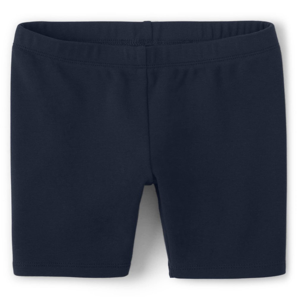 Gymboree Girls and Toddler Bike Shorts, Navy Slate, 12